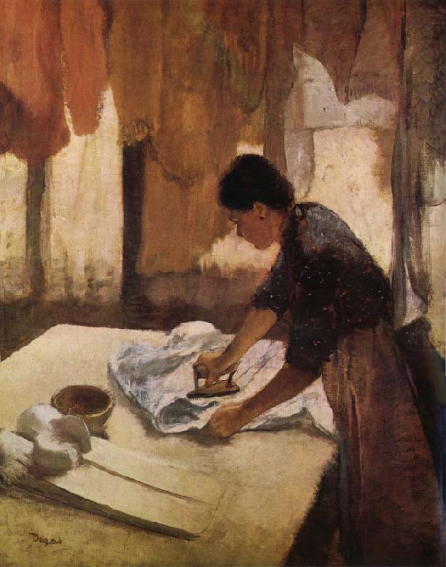 Edgar Degas Worker china oil painting image
